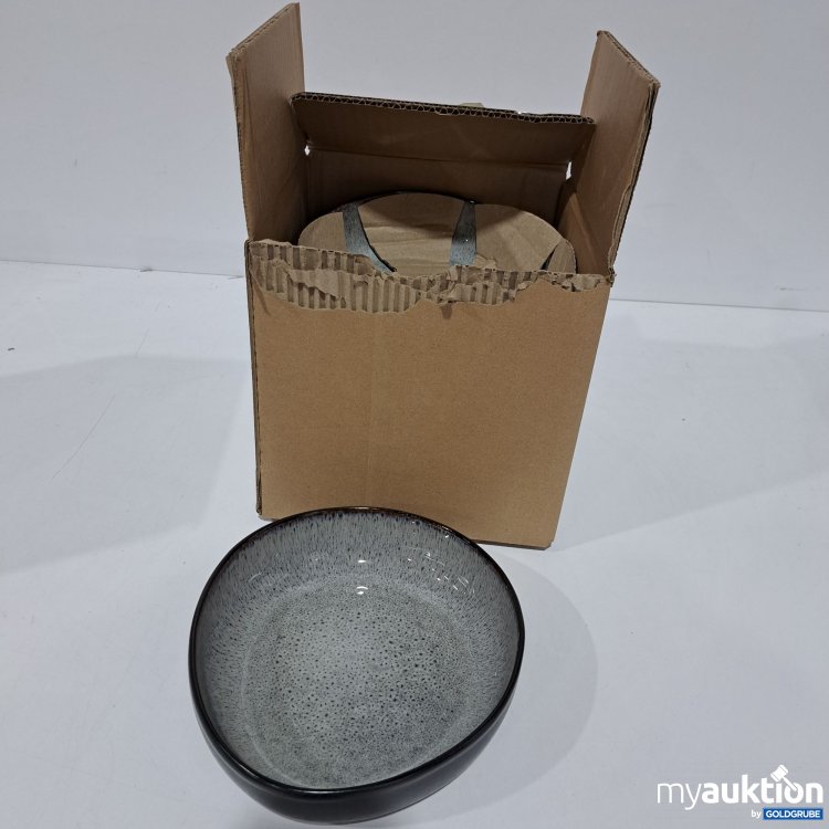 Artikel Nr. 817411: Moritz & Moritz , 6x Suppenschale 20cm Blau/Musterung 