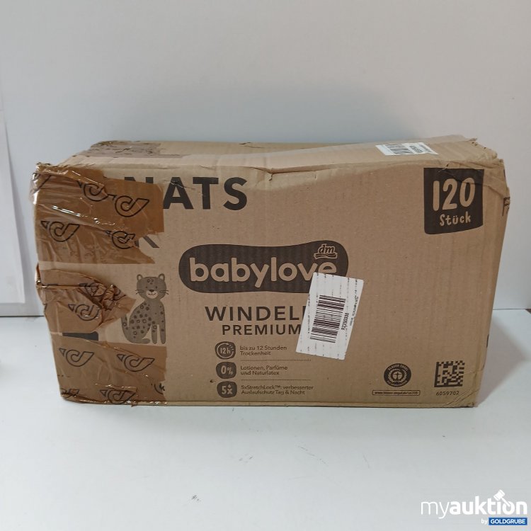 Artikel Nr. 854411: Babylove Windeln 7 16kg+ 120stk 