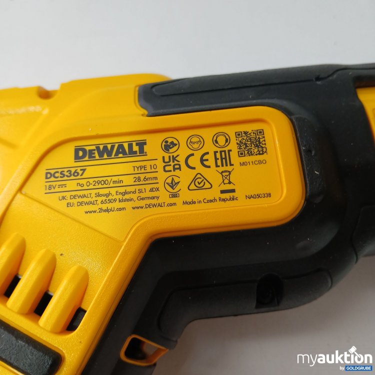 Artikel Nr. 862411: DeWalt Akku Säbelsäge DCS367
