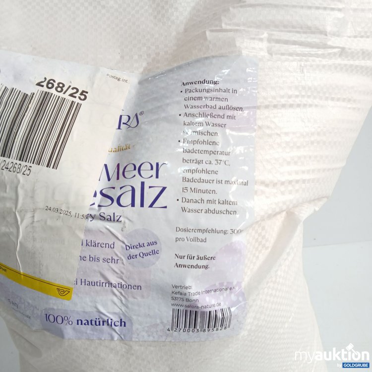 Artikel Nr. 865411 Artikel Nr. 865411: Salora Totes Meer Badesalz