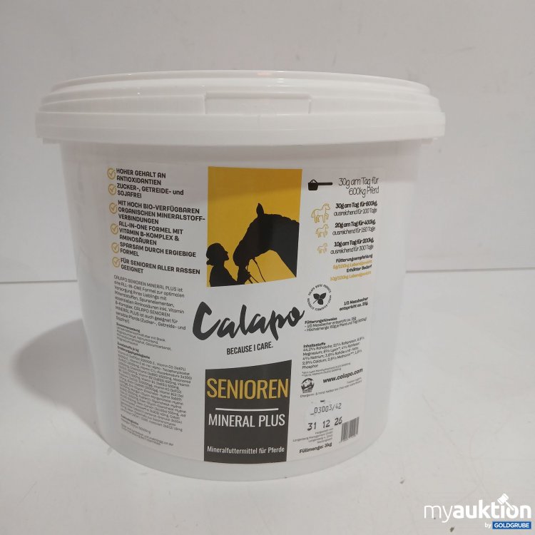 Artikel Nr. 897411 Artikel Nr. 897411: Calapo Senioren Mineral Plus 3kg