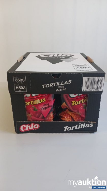 Artikel Nr. 940411 Artikel Nr. 940411: Chio Tortillas Wild Paprika 12x110g