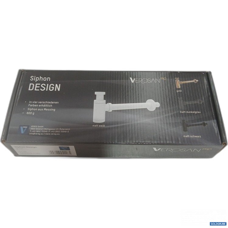 Artikel Nr. 992411: Verosan Pro Siphon Design Gold SIP05GOL2265