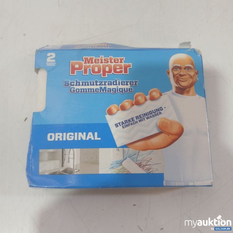 Artikel Nr. 993411 Artikel Nr. 993411: Meister Proper Schmutzradierer GommeMagique ORIGINAL 2 Stück