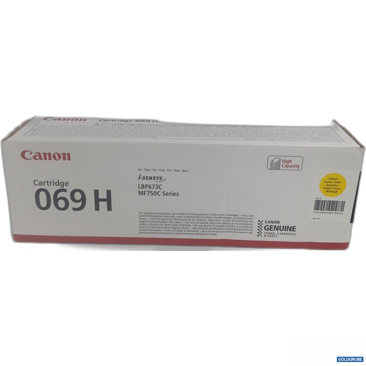 Artikel Nr. 996411: Canon Cartridge 069H Yellow 