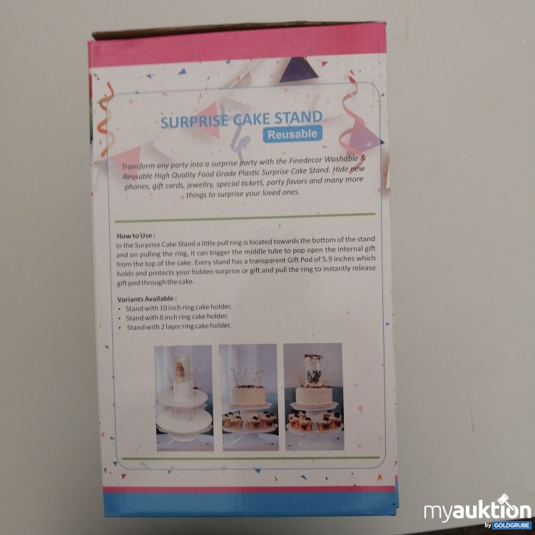 Artikel Nr. 379412 Artikel Nr. 379412: GIFT BOX with Surprise Cake
