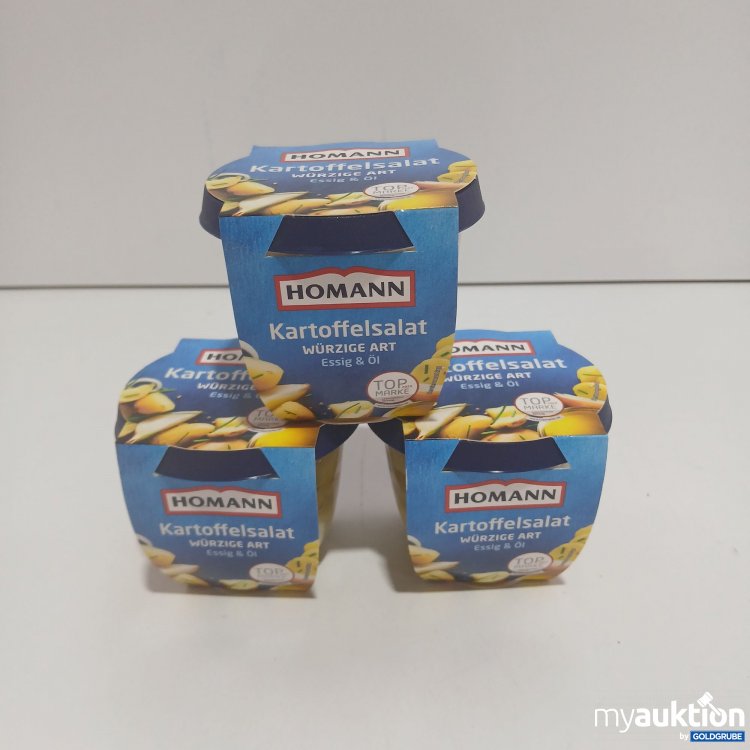 Artikel Nr. 399412 Artikel Nr. 399412: Homann Kartoffelsalat 3x200g