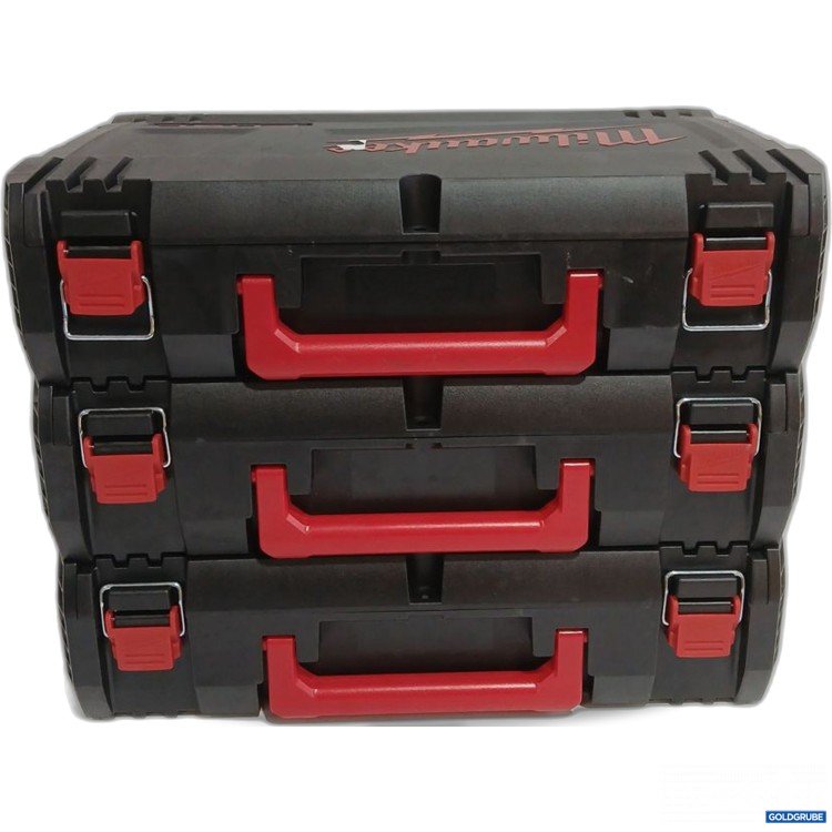 Artikel Nr. 442412: Milwaukee Werkzeugkoffer Stapelbox 3-teilig