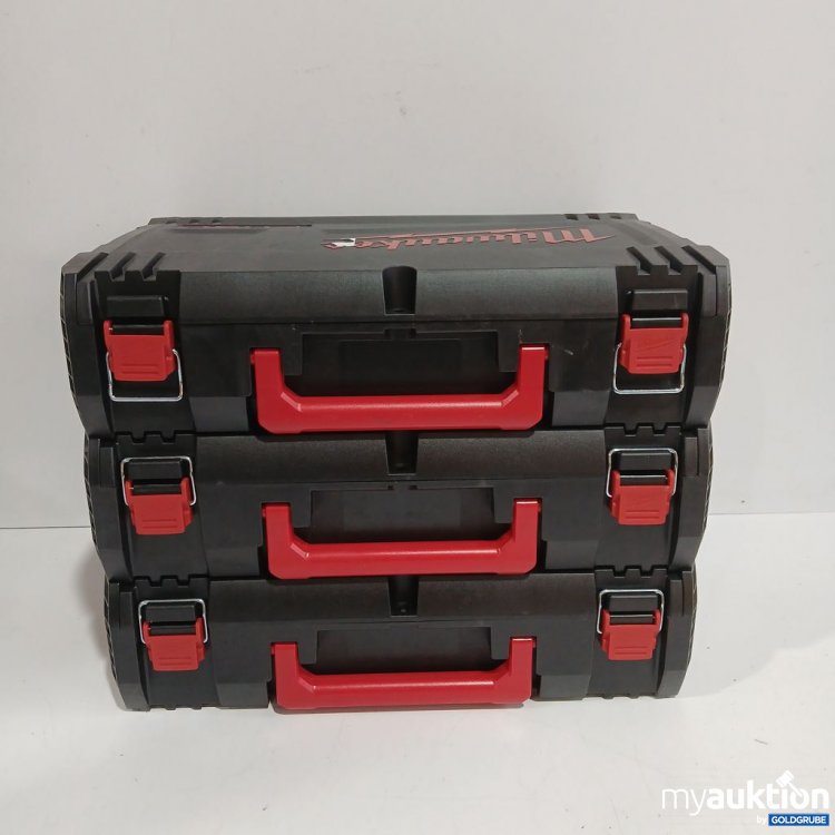 Artikel Nr. 442412: Milwaukee Werkzeugkoffer Stapelbox 3-teilig