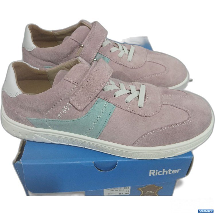 Artikel Nr. 525412: Richter Kinderschuhe Velour cameo/lurquise/white 