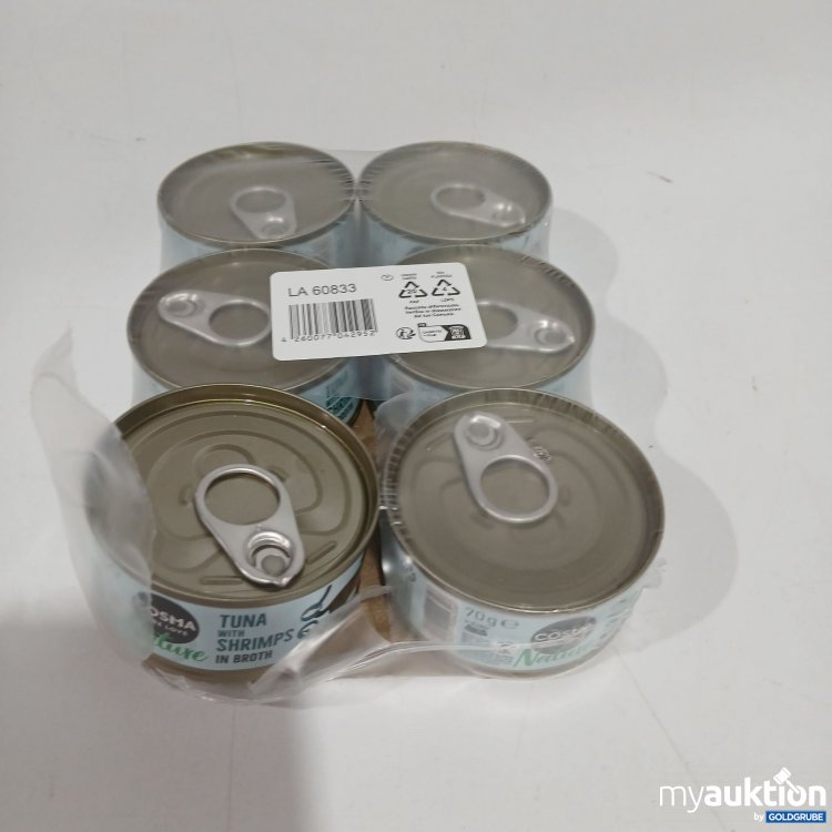 Artikel Nr. 808412: Cosma Katzenfutter Tuna with Shrimps in broth 6x70g