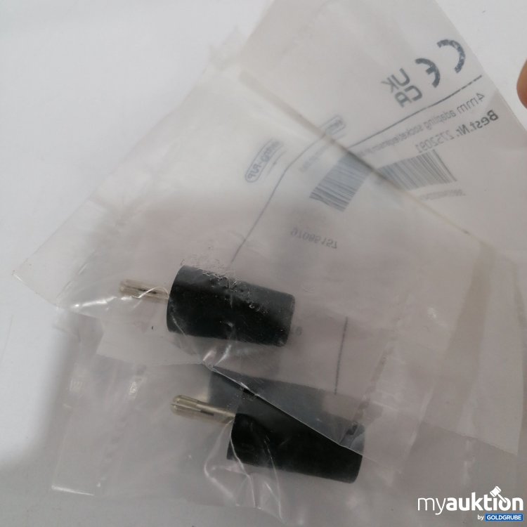 Artikel Nr. 847412: 4 mm Adapting Socket, expansion pin black 2752091