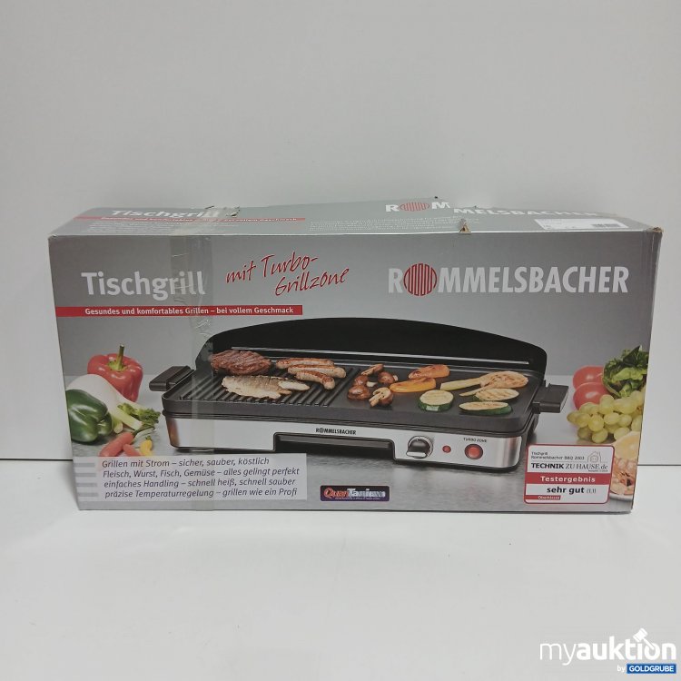 Artikel Nr. 867412 Artikel Nr. 867412: Rommelsbacher Tischgrill