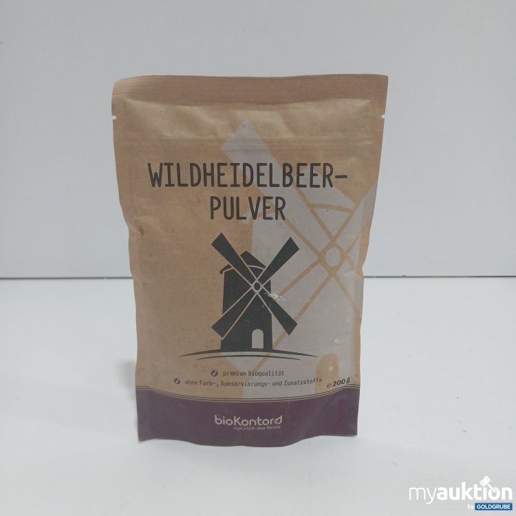 Artikel Nr. 868412 Artikel Nr. 868412: BioKontord Wildheidelbeerpulver 200g