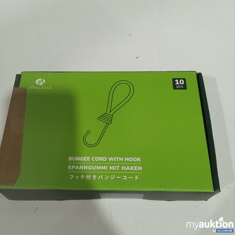 Artikel Nr. 910412 Artikel Nr. 910412: Abma Cord Spanngummi mit Haken 10Stk