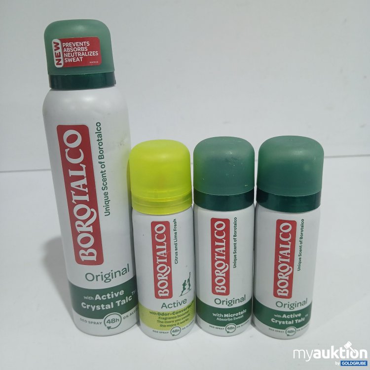 Artikel Nr. 914412 Artikel Nr. 914412: Borotalco Deo 3x45ml 1x150ml