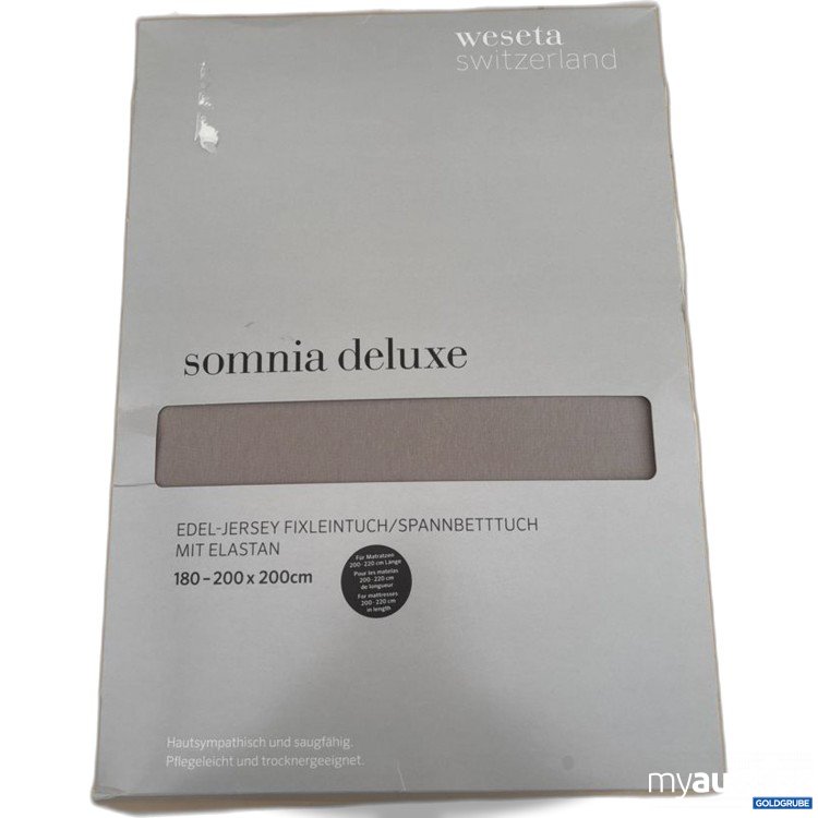 Artikel Nr. 921412: weseta somnia deluxe Edel-Jersey Fixleintuch 180-200x200-220 cm