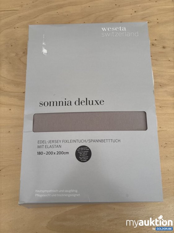 Artikel Nr. 921412: weseta somnia deluxe Edel-Jersey Fixleintuch 180-200x200-220 cm