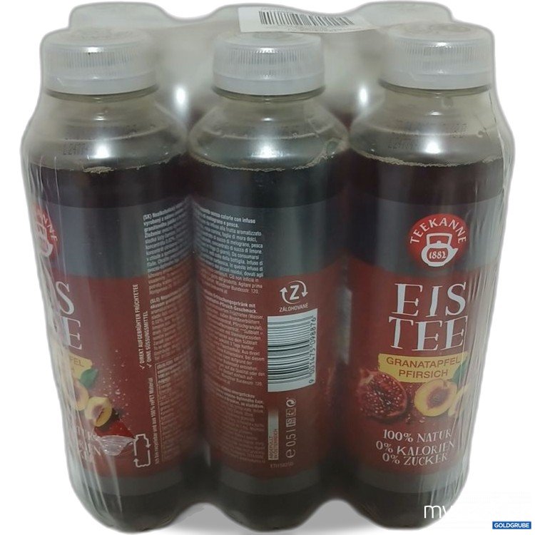 Artikel Nr. 930412: Teekanne Eistee Granatapfel Pfirsich 6x500 ml