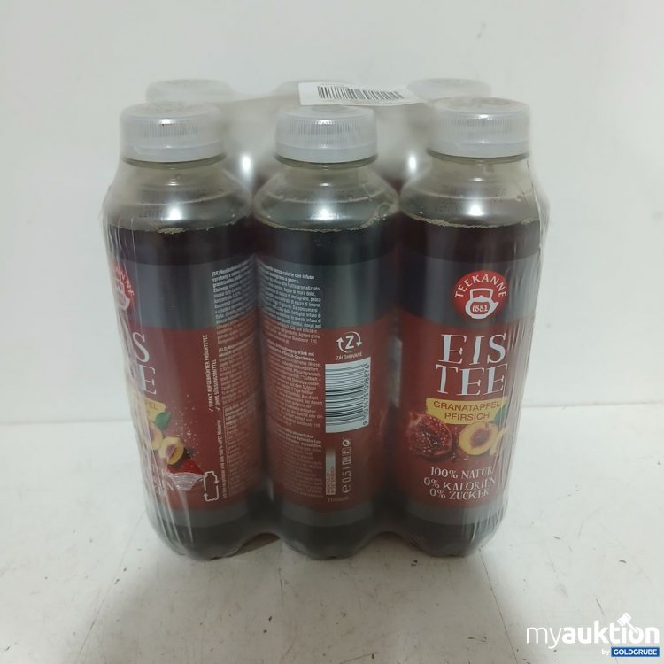Artikel Nr. 930412: Teekanne Eistee Granatapfel Pfirsich 6x500 ml