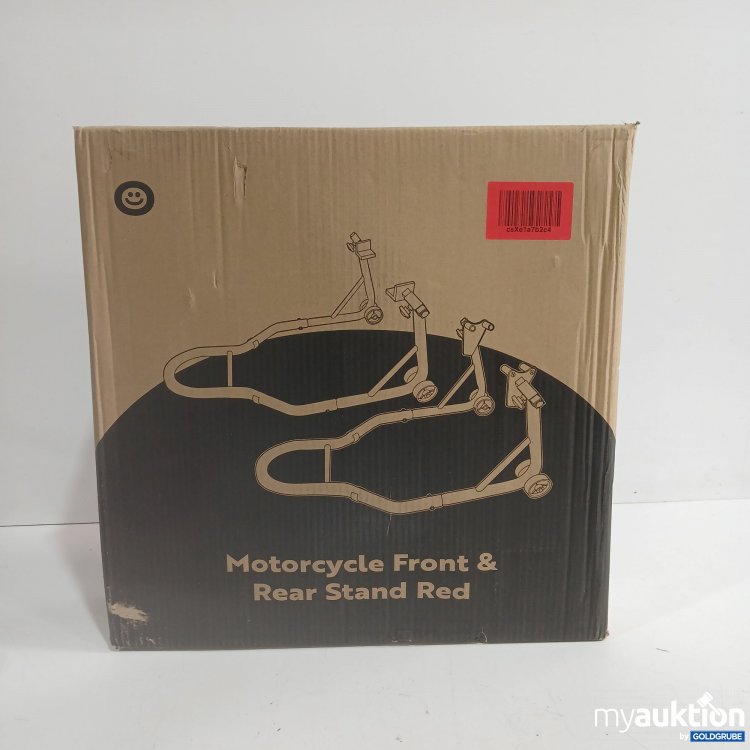 Artikel Nr. 952412: Motorcycle Front & Rear Stand Red 