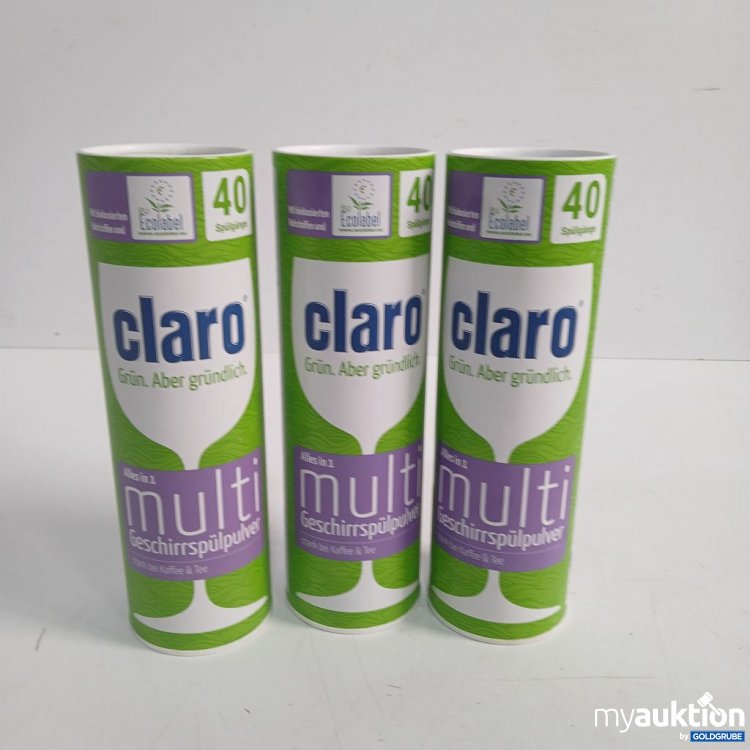 Artikel Nr. 953412: claro multi Geschirrspülpulver