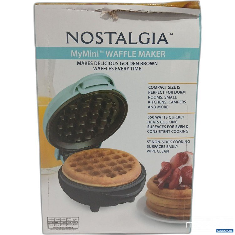 Artikel Nr. 956412: Nostalgia MyMini Waffle Maker 
