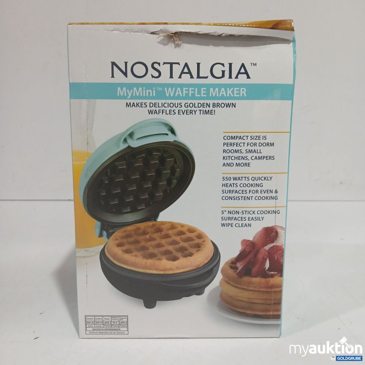 Artikel Nr. 956412: Nostalgia MyMini Waffle Maker 