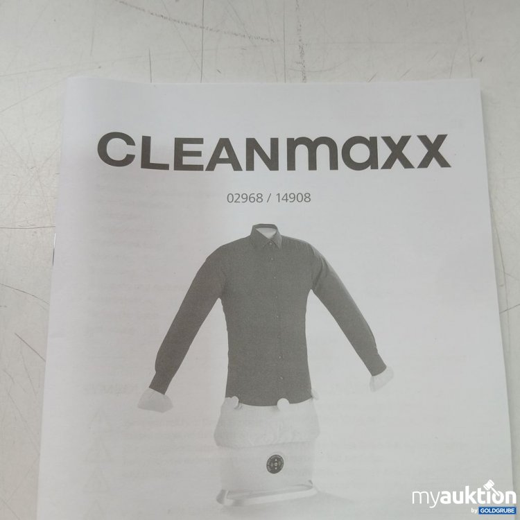 Artikel Nr. 447413 Artikel Nr. 447413: CLEANmaxx Pro Steam Hemdenbügler