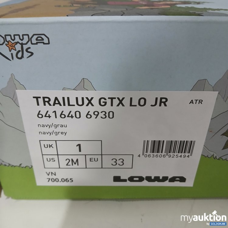 Artikel Nr. 462413 Artikel Nr. 462413: Lowa Trailux GTX Lo JR Größe 33