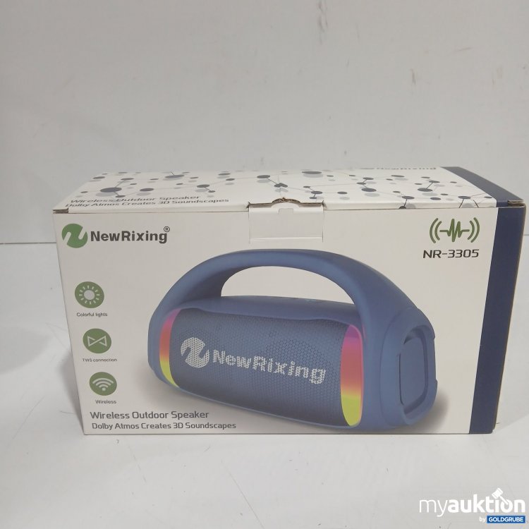 Artikel Nr. 471413 Artikel Nr. 471413: NewRixing Wireless Outdoor Speaker NR-3305