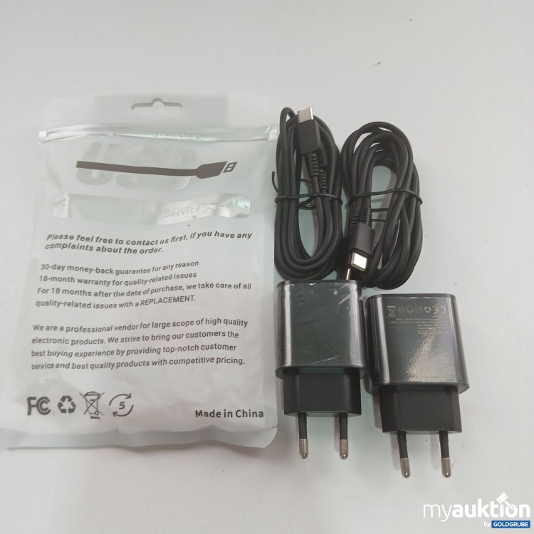 Artikel Nr. 840413 Artikel Nr. 840413: USB Ladegerät 2 Stück