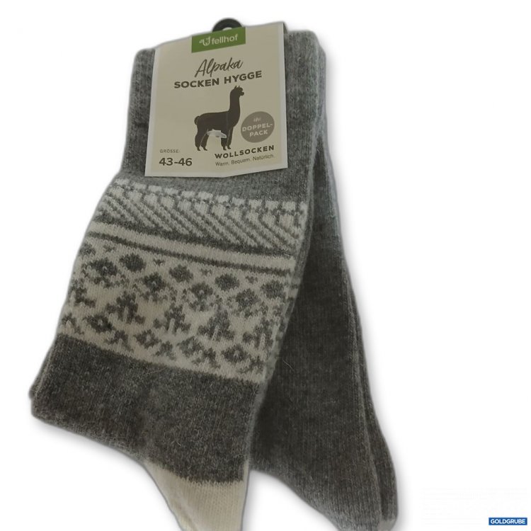 Artikel Nr. 899413: Fellhof Alpaka Socken Hygge Wollsocken
