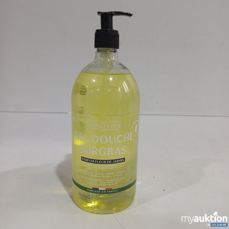Artikel Nr. 962413 Artikel Nr. 962413: BeauTerra Gel Douche Surgras Parfum Fleur de Jasmin 1L