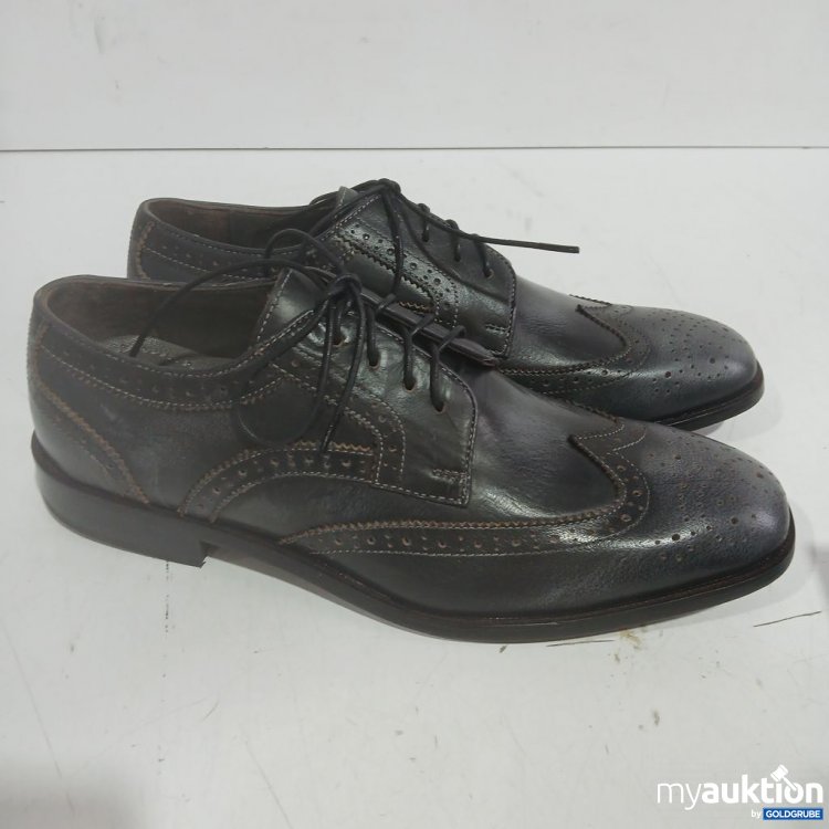 Artikel Nr. 991413 Artikel Nr. 991413: Alpin de Luxe Schwarz Leder Schnürschuhe