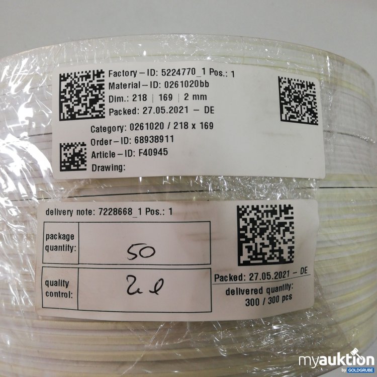 Artikel Nr. 380414 Artikel Nr. 380414: Dichtung PTFE + 25 % Glasfaserkabel