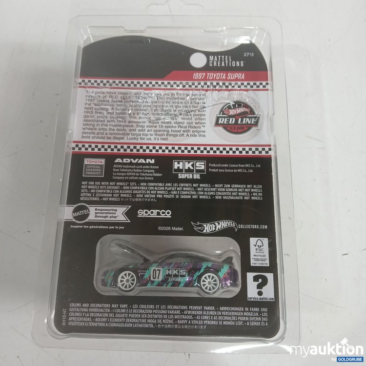 Artikel Nr. 461414: Hot Wheels Red Line Club 1997 Toyota Supra 