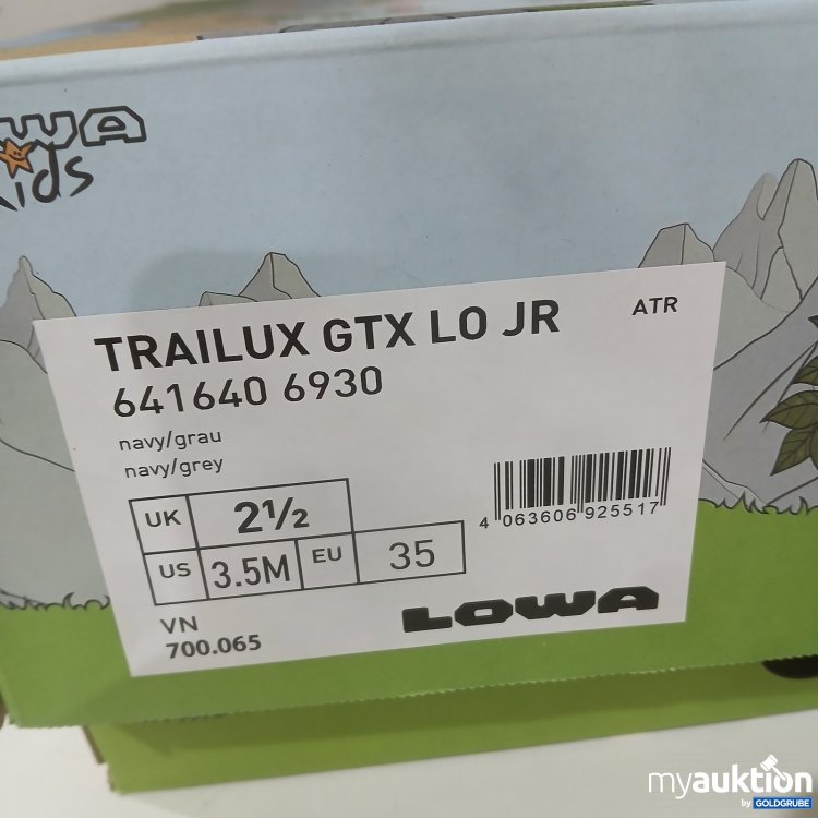 Artikel Nr. 462414: Lowa Trailux GTX Lo JR Größe 35
