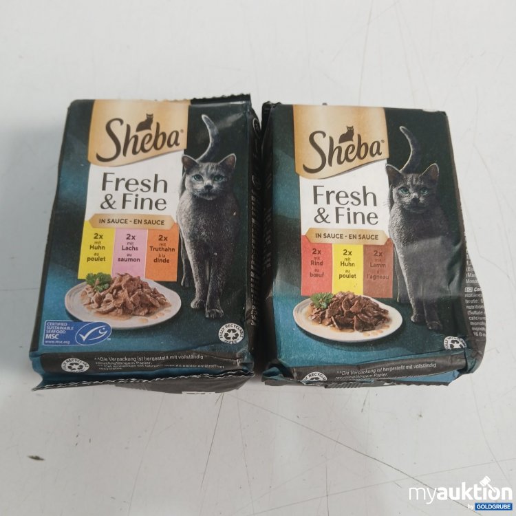 Artikel Nr. 466414: Sheba 2x Fresh & Fine Katzenfutter Mix 12x85g in Sauce