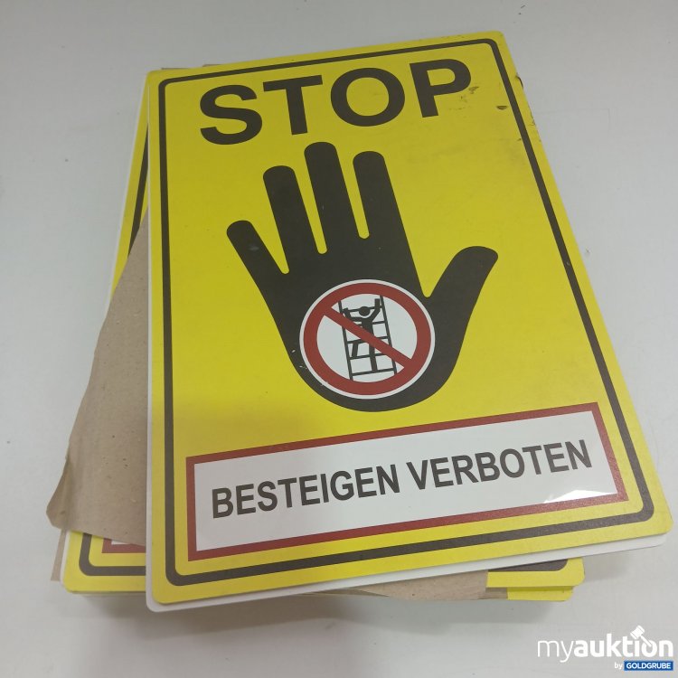 Artikel Nr. 518414: Schild Verboten ca.14 Stück x21x30cm