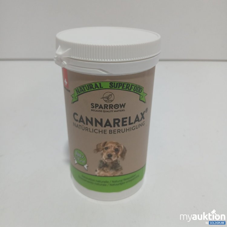 Artikel Nr. 522414 Artikel Nr. 522414: Sparrow Cannarelax Natürliche Beruhigung 100g