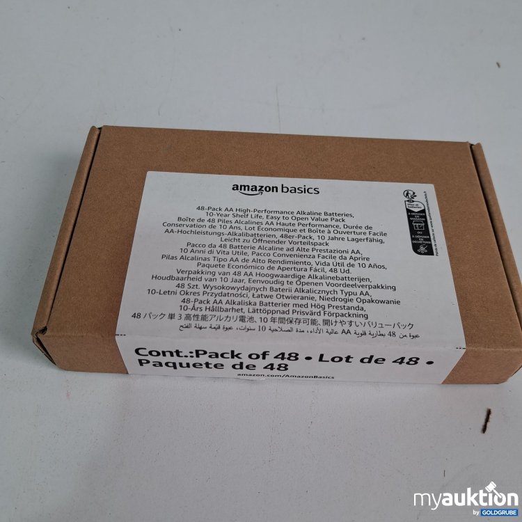 Artikel Nr. 809414: Amazon Basics Batterien AA 48Stk
