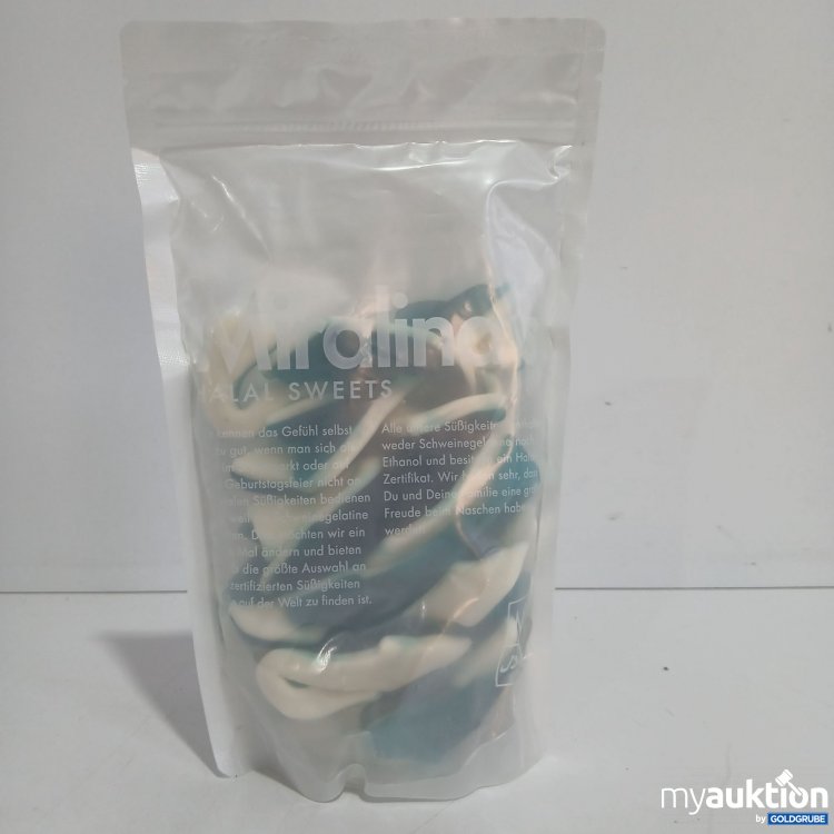 Artikel Nr. 848414 Artikel Nr. 848414: Miralinas Halal Sweets Blaue Haie 500g