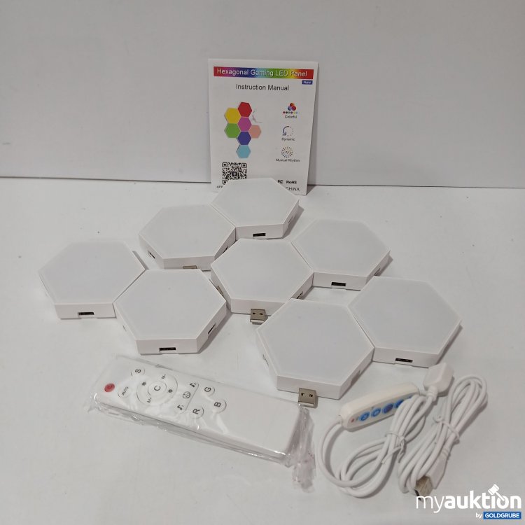 Artikel Nr. 858414 Artikel Nr. 858414: Hexagonal Gaming Led Panel