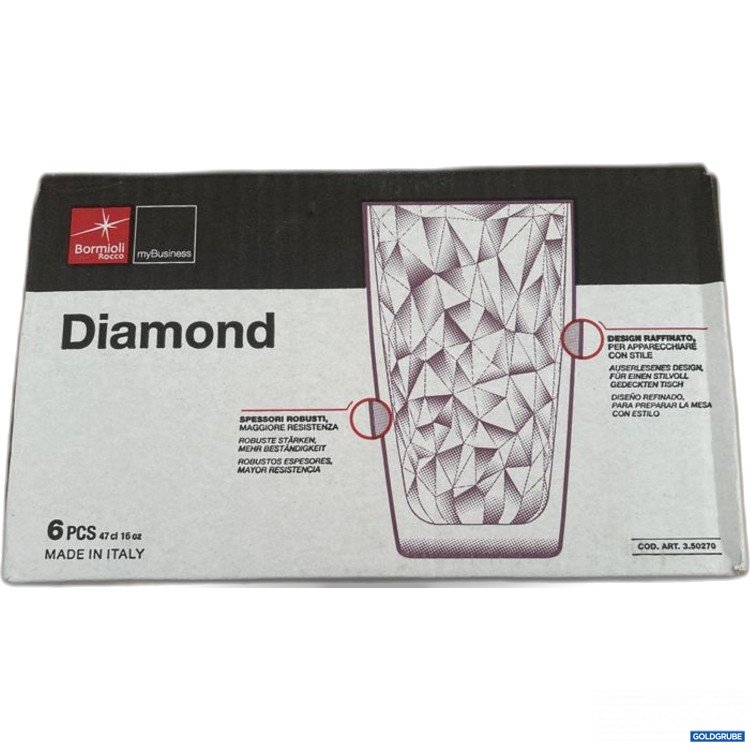 Artikel Nr. 921414: Bormioli Rocco Diamond Trinkgläser 16 oz