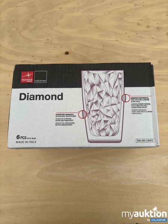 Artikel Nr. 921414: Bormioli Rocco Diamond Trinkgläser 16 oz