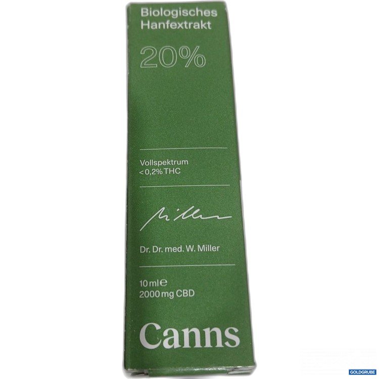 Artikel Nr. 934414 Artikel Nr. 934414: Canns Biologisches Hanfextrakt 20% 10ml
