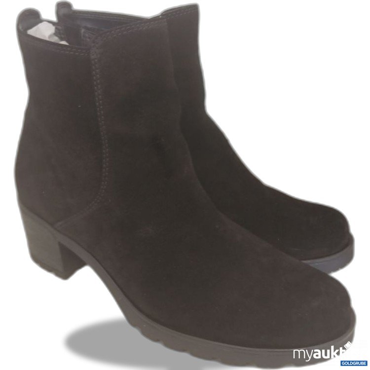 Artikel Nr. 957414: Gabor Dreamvelour schwarz Flausch Stiefeletten