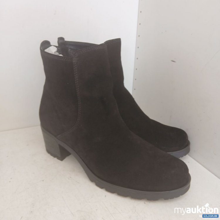 Artikel Nr. 957414: Gabor Dreamvelour schwarz Flausch Stiefeletten