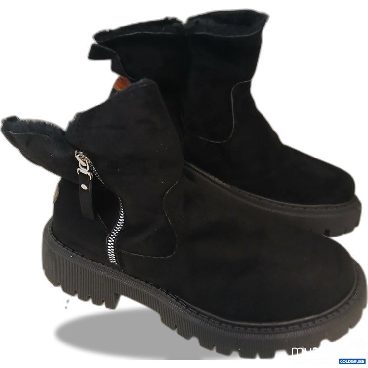 Artikel Nr. 963414: Schwarze Stiefel mit Reißverschluss